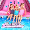 image:imageLOL Surprise Inflatable River Race Water Slide with BlowerMulticolored