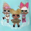 image:imageLOL Surprise Queen Bee Diva Girls Fleece Pullover Hoodie Little Kid to Big KidBlue