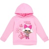 image:imageLOL Surprise Queen Bee Diva Girls Fleece Pullover Hoodie Little Kid to Big KidRoyal Diva Pink