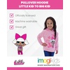 image:imageLOL Surprise Queen Bee Diva Girls Fleece Pullover Hoodie Little Kid to Big KidRoyal Diva Pink