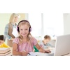image:imageeKids LOL Surprise Wired Headphones for Kids School Home or Travel  Tangle Free Stereo with Parental Volume Control Connect via 35mm Jack