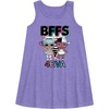 image:imageHYBRID APPAREL  LOL Surprise Dolls  BFFs 4Eva Bon Bon amp Snuggle Babe  Toddler amp Youth Girls Aline DressPurple