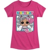 image:imageHYBRID APPAREL  LOL Surprise Dolls  Birthday QT  Celebrate  Toddler amp Youth Girls Short Sleeve Graphic TShirtHeather Fuchsia