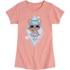 image:imageHYBRID APPAREL  LOL Surprise Dolls  Bon Bon Doll  Toddler amp Youth Girls Short Sleeve Graphic TShirtDesert Pink