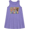image:imageHYBRID APPAREL  LOL Surprise Dolls  U Glow Girl  Girl Group  Toddler amp Youth Girls Aline DressPurple