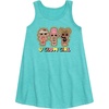 image:imageHYBRID APPAREL  LOL Surprise Dolls  U Glow Girl  Girl Group  Toddler amp Youth Girls Aline DressTurquoise