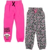 image:imageLOL Surprise Bon Bon Diva Girls Fleece 2 Pack Pants Little Kid to Big KidGray  Pink