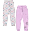 image:imageLOL Surprise Bon Bon Diva Girls Fleece 2 Pack Pants Little Kid to Big KidGray  Purple