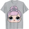 image:imageLOL Surprise Crystal Queen Big Face TShirtHeather Grey
