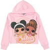 image:imageLOL Surprise Girls All Over Print Hoodie Raw Edge Skimmer Hoodie Sizes 420Light Pink