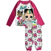 image:imageLOL Surprise Girls Cozy Long Sleeve Pajama Set  Adorable 2Piece Sleepwear for Little FashionistasFuchsia