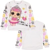 image:imageLOL Surprise Girls Sweatshirt Jumbo Print and Embroidery Sweater Sizes 416White