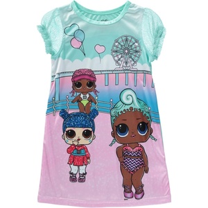 image:imageAME Sleepwear Girls LOL Surprise Fun on The Pier Nightgown 8 Pink