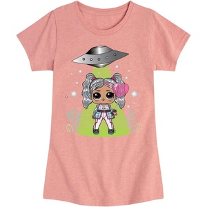 image:imageHYBRID APPAREL  LOL Surprise Dolls  Astro Alien Doll  Spacecraft  Toddler amp Youth Girls Short Sleeve Graphic TShirtDesert Pink