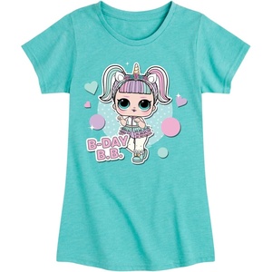 image:imageHYBRID APPAREL  LOL Surprise Dolls  BDay BB Besties Celebrate Birthdays  Toddler amp Youth Girls Short Sleeve TShirtTurquoise
