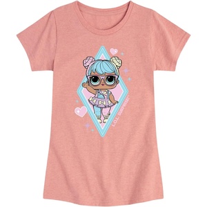 image:imageHYBRID APPAREL  LOL Surprise Dolls  Bon Bon Doll  Toddler amp Youth Girls Short Sleeve Graphic TShirtDesert Pink
