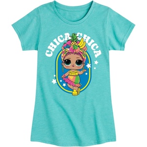 image:imageHYBRID APPAREL  LOL Surprise Dolls  Chica Chica Tropical  Toddler amp Youth Girls Short Sleeve Graphic TShirtTurquoise