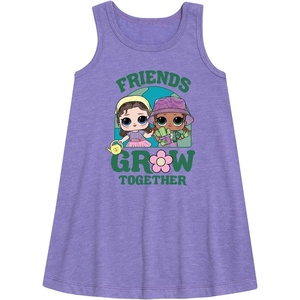 image:imageHYBRID APPAREL  LOL Surprise Dolls  Friends Grow Together  Toddler amp Youth Girls Aline DressPurple