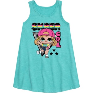 image:imageHYBRID APPAREL  LOL Surprise Dolls  SK8ER GRL  Skater Girl Doll  Toddler amp Youth Girls Aline DressTurquoise