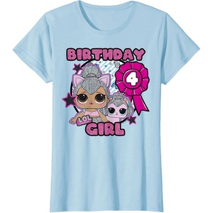 image:imageLOL Surprise 4th Birthday Girl TShirtBaby Blue