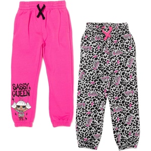 image:imageLOL Surprise Bon Bon Diva Girls Fleece 2 Pack Pants Little Kid to Big KidGray  Pink