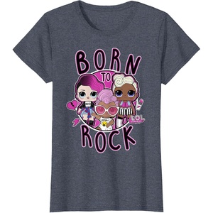 image:imageLOL Surprise Born to Rock TShirtHeather Blue