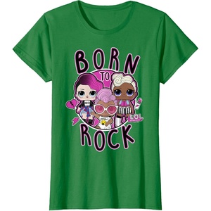 image:imageLOL Surprise Born to Rock TShirtKelly Green