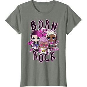 image:imageLOL Surprise Born to Rock TShirtOlive Heather