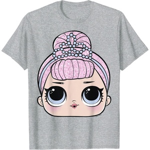 image:imageLOL Surprise Crystal Queen Big Face TShirtHeather Grey