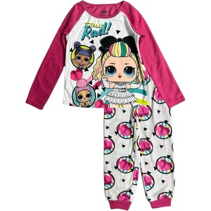 image:imageLOL Surprise Girls Cozy Long Sleeve Pajama Set  Adorable 2Piece Sleepwear for Little FashionistasFuchsia