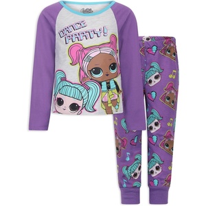 image:imageLOL Surprise Girls Long Sleeve Shirt and Pants Set for Little and Big KidsLight Grey