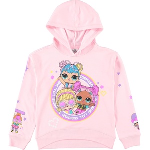 image:imageLOL Surprise Girls Pullover HoodieLittle and Big Girl Sizes 416Pink