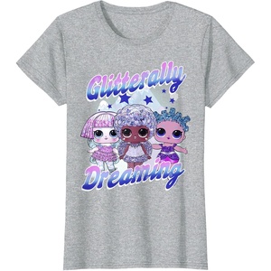 image:imageLOL Surprise Glitterally Dreaming Group Shot TShirtHeather Grey