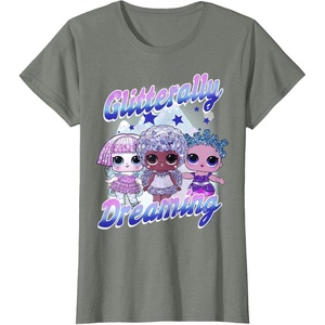 image:imageLOL Surprise Glitterally Dreaming Group Shot TShirtOlive Heather