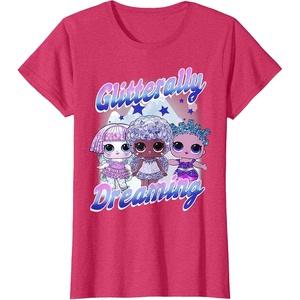 image:imageLOL Surprise Glitterally Dreaming Group Shot TShirtRed Heather