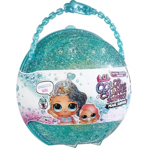 image:imageLOL Surprise Glitter Color Change Pearl Surprise Turquoise with 6 Surprises Exclusive Collectible Doll amp Lil Sister Interactive Playset Holiday Toy Great Gift for Kids Ages 4 5 6 Years Old