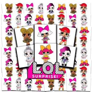 image:imageLOL Surprise Tattoos Party Favors Bundle  72 Pc Individual Tattoos  2 PreCut LOL Temporary Tattoos for Kids Boys Girls Bulk LOL Surprise Birthday Party Supplies