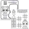 image:imageL O L Dolls Coloring and Activity Books Set for Girls Kids Toddlers  6 Pack Bundle  3 LOL Coloring Books 1 MessFree Game Book Play Pack Stickers Tattoos and More LOL Party Supplies
