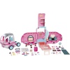 image:imageLOL Surprise Glamper  Metallic Silver Fashion Camper Deluxe Doll Playset 55 Surprises Fully Furnished Working Lights and Sounds Gift for Kids 4