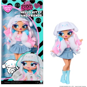 image:imageLOL Surprise OMG Loves Hello Kitty and Friends  Cinnamoroll  Fashion Doll Inspired by Hello Kitty and Friends Character  Play amp Display
