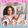 image:imageTownley Girl LOL Surprise 12Well Lockable Diary Shadow Palette with Practice Face Chart Shimmery and Opaque Colors Pigmented 2 Brushes NonToxic 6 Perfect for Parties Sleepovers